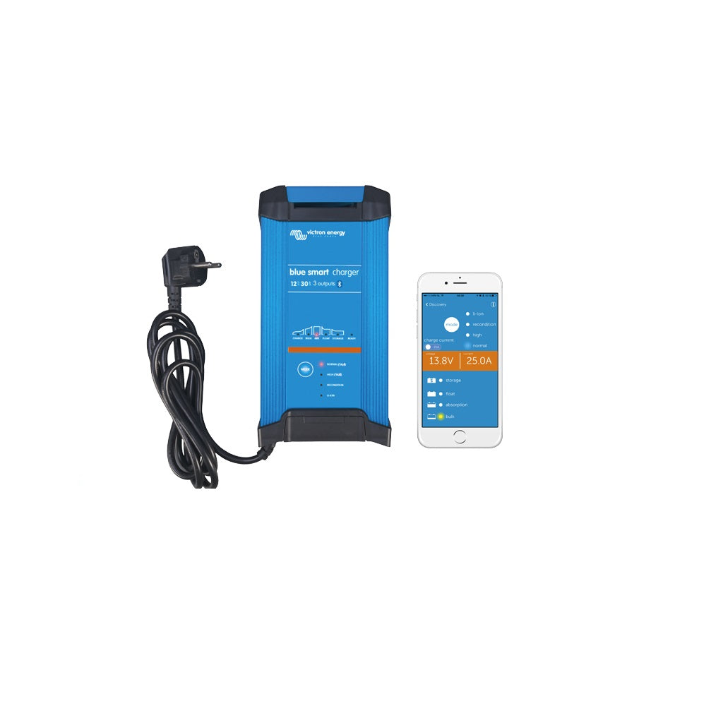 Cargador Victron Blue Smart IP22 12V 30A 3 Salidas